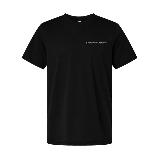 World Animal Protection Logo T-Shirt- 100% Recycled Materials