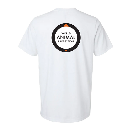 World Animal Protection Logo T-Shirt- 100% Recycled Materials