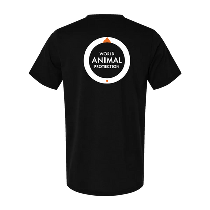 World Animal Protection Logo T-Shirt- 100% Recycled Materials